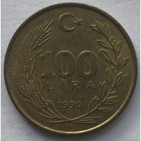 Турция 100 лир 1990 г.