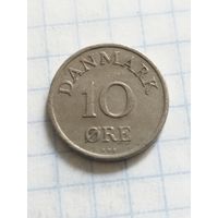 Дания 10 оре 1949