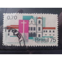 Бразилия 1975 Историческое здание Михель-0,9 евро гаш