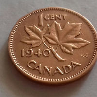 1 цент, Канада 1940 г.