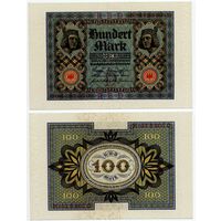Германия. 100 марок (образца 1920 года, P69a, aUNC)