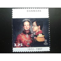 Дания 1997 королева Маргарет 2 и кронпринц Фредерик