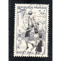 Франция. Mi:FR 1100. Баскетбол.  Серия: Спорт 1956