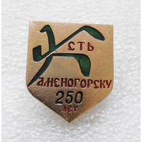 Значок. Усть - Каменогорску 250 лет #1088