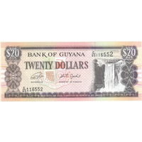 Гайана 20 доллар 2018