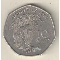 Маврикий 10 рупия 1997