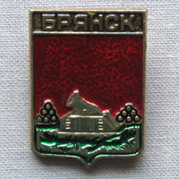 Значок герб города Брянск 16-05