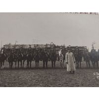 Фото открытка  ПМВ 1914г Кавалерия, в руках пики . Оригинал!