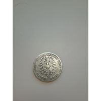 ПРУССИЯ 2 марки 1877 год