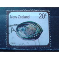 Новая Зеландия 1978 Морская ракушка