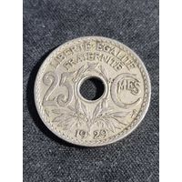 Франция 25 сантимов 1929