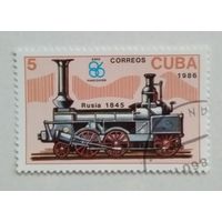 Куба.1986.Паровоз