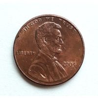 США. 1 цент 2004 г.