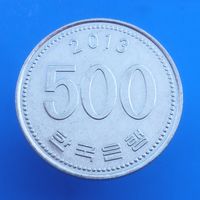 Южная Корея 500 вон 2013