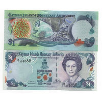 Каймановы острова 1 доллар образца 2003 года UNC p30
