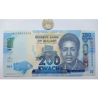 Werty71 Малави 200 Квача 2013 UNC банкнота