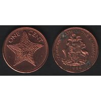 Багамы _km59a 1 цент 1998 год (om00)