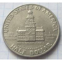 США 1/2 доллара, 1976     ( 7-5-1 )