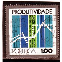 Португалия.Ми-1196.Графические и компьютерные ленты. Серия: Португальский Конгресс Производительности.1973.