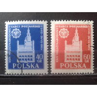 Польша 1955 Международная ярмарка в Познани, полная серия