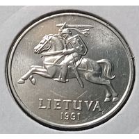 Литва 2 цента, 1991