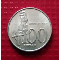 Индонезия 100 рупий 2001 г. #30246