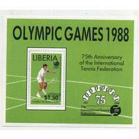 Либерия 5784 -Теннис-1988г