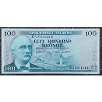 100 крон 1961 года - Исландия - aUNC
