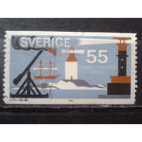 Швеция 1969 300 лет маяку, концевая