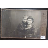 Кабинет-портрет "Мать с сыном", до 1917 г.