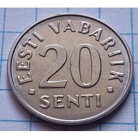 Эстония 20 сентов, 2006     ( 3-5-7 )
