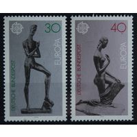 Скульптуры (EUROPA), Германия, 1974 год, 2 марки