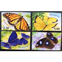 2000 Ниуафоу 367-370 Бабочки 8,50 евро