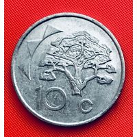 14-05 Намибия, 10 центов 1993 г.