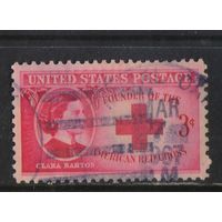 США 1948 Клара Бартон - основательница американского Красного Креста #580