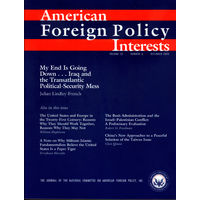 American Foreign Policy Interests - V.25 N.6 December 2003