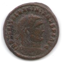 Фоллис Римская Империя Максимин II Даза 310-313 гг. Н.Э.