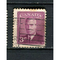 Канада - 1949/1951 - Король Гекорг VI 3С - [Mi.253A] - 1 марка. Гашеная.  (Лот 15CK)