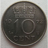 Нидерланды 10 центов 1972 г. (g)
