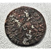 ПОРТРЕТНЫЙ ГРОШ 1606 г. РЕЧЬ ПОСПОЛИТАЯ СИГИЗМУНД III ФАЛЬШАК ТОГО ВРЕМЕНИ. ПО  БЛИЦУ - ПОЧТОЙ БЕСПЛАТНО!