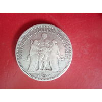 5 франков 1849 г.серебро