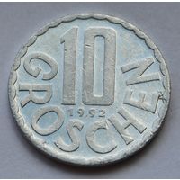 Австрия, 10 грошей 1992 г.
