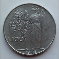 Италия 100 лир. 1966