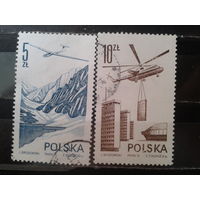Польша 1976, Стандарт, авиапочта, полная серия