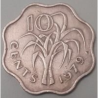 Эсватини (Свазиленд) 10 центов, 1979 (11-4-8(в))