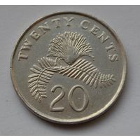 Сингапур, 20 центов 1985 г.