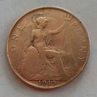 1 пенни, Великобритания 1919 г., Георг V
