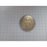 2 евро 2008 год Кипр