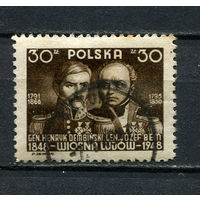 Польша - 1948 - Столетия революции 30Zt - [Mi.498] - 1 марка. Гашеная.  (Лот 80EQ)-T7P8