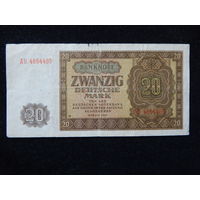 ГДР 20 марок 1948 г